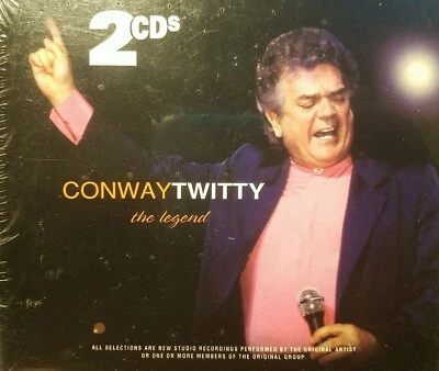Conway Twitty : The Legend (2 Disc Set - Audio CD New - Image 1 of 2