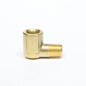 Forged Street Elbow 1/8 Npt Male Female Pipe L Fitting Fuel Air Water Oil 116-A - Picture 1 of 6