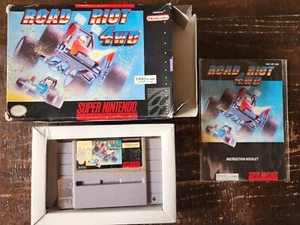 Road Riot 4wd - SNES Super Nintendo - Complete in Box CIB - Picture 1 of 3
