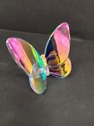 Baccarat+France+Crystal+Iridescent+Papillon+Butterfly+Figurine