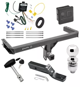 Trailer Tow Hitch For 13-17 Audi Q5 Deluxe Package w/ Wiring & 2" Ball & Lock - Picture 1 of 12