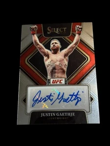 2022 Select - UFC Justin Gaethje #SG-JGJ Autograph - Picture 1 of 2
