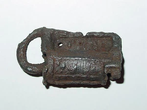 Fine Viking Iron padlock. c 800-1000 AD - Picture 1 of 9