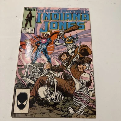 The Further Adventures of Indiana Jones #33 (Marvel Comics enero 1986) Foto 1 de 3