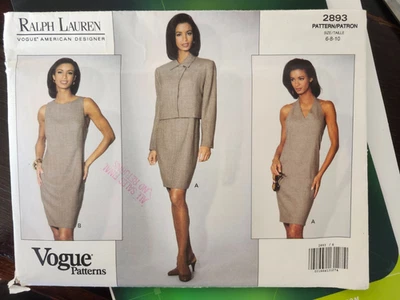 Vogue Pattern 2893 from 1992 unused - Image 1 of 4