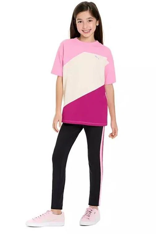 ¡NUEVO! ¡JUEGO ACTIVO DE 2 PIEZAS PUMA PARA NIÑAS! CAMISETA MANGA CORTA Y LEGGING!  VARIEDAD Foto 1 de 1
