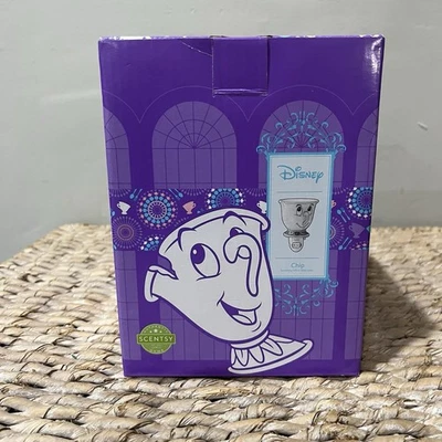 NEW Scentsy “Chip” Mini Wax Warmer Plug-in Disney Beauty And The Beast Teacup - Image 1 of 2