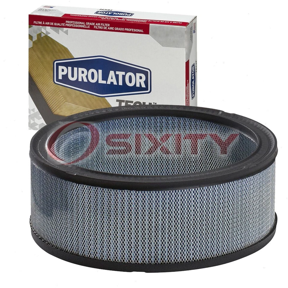 Filtro de aire Purolator TECH para 1965 GMC PB2500 Series 2,5 L 3,8 L L L4 L6 admisión DC Foto 1 de 4