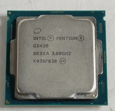 9Th Gen Intel Pentium Gold G5420 LGA 1151 CPU Processor Dual Core 3.8GHz Desktop - Image 1 of 2