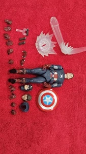 S.H. Figuarts Avengers: Endgame Captain America (Cap vs. Cap) Action Figure USED - Picture 1 of 19