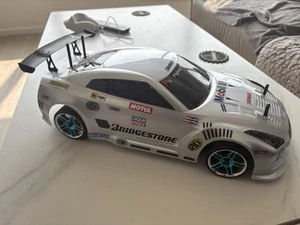 HSP RC Drift Car 1:10th Scale Remote Control Car Flying Fish - Nissan GTR - Picture 1 of 8