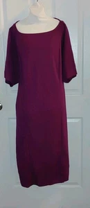 Torrid Soft Studio A Line Dress Deep Purple Size 6 NWT (Size 30 Length 46 In.) - Picture 1 of 12