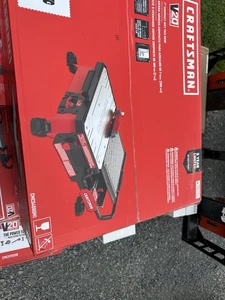 CRAFTSMAN V20 Tile Cutter, Wet Tile Saw, Compact Sliding Cart, 7 inch CMCS400M1 - Picture 1 of 2