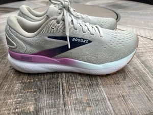 Brooks Ghost 16 Womens Size 9 Shoes Gray Sneaker Running Walking 1204071B175 - Picture 1 of 13