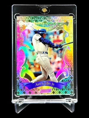 1998 Topps Stadium Club KEN GRIFFEY JR REFRACTOR Royal Court King of Kings RARE - Image 1 of 4