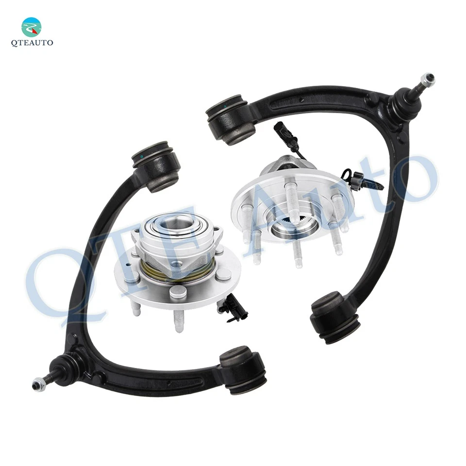 Juego de buje de rueda de rótula brazo de control superior delantero para Cadillac Escalade 2007-2014 Foto 1 de 4