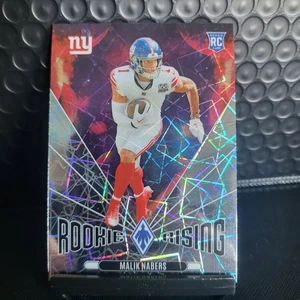 π₯π 2024 Panini Phoenix Rookie Rising Lazer #RR-MNS Malik Nabers RC Giants WR - Picture 1 of 3