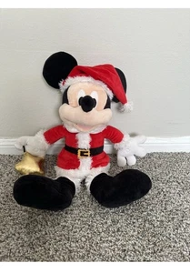 Disney World Park Mickey Mouse Santa Weihnachten ￼Plüschig Exclusive Limited Edition - Bild 1 von 5
