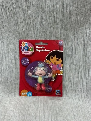 2005 Dora The Explorer Boots Squisher Toss Em And Watch Em Stick New Sealed! - Image 1 of 2