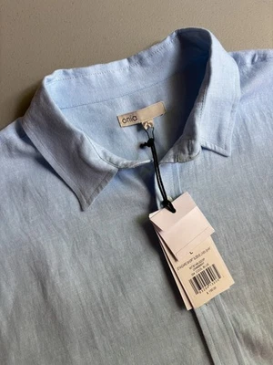 Camisa de lino Onia talla L bs77 nueva con etiquetas Foto 1 de 4
