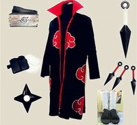 Kakuzu Robe Cap Headband Ring Naruto Akatsuki Cosplay Costume X/'mas Gift Unisex
