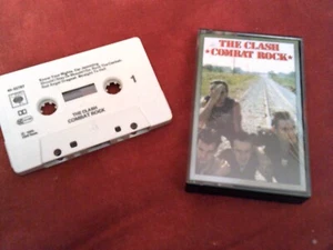 CASSETTE: THE CLASH Combat Rock REISSUE PUNK New Wave - Picture 1 of 2