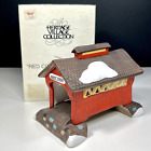 Department 56 Red Covered Bridge Heritage Village Collection Christmas Accessory