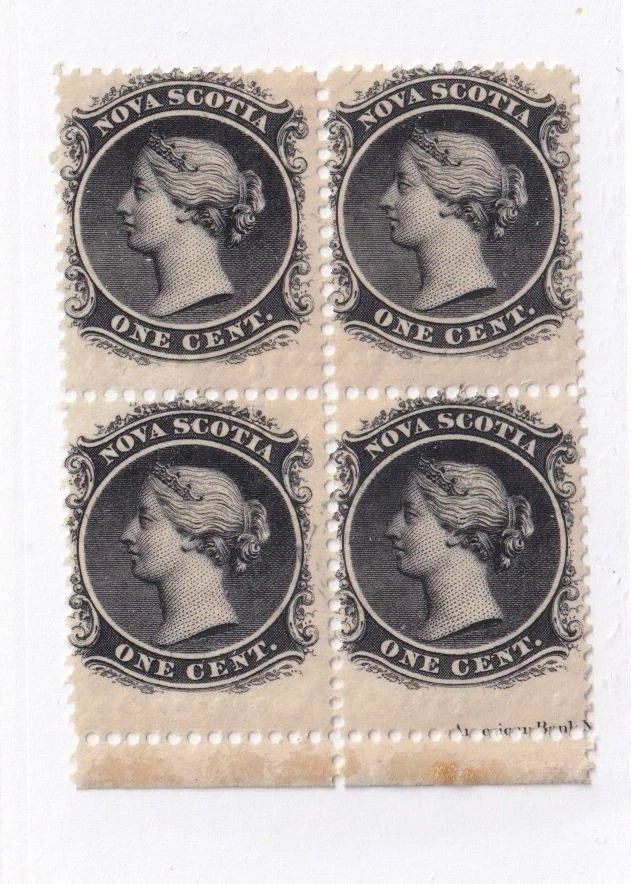 NOVA SCOTIA # 8a en estado bastante bueno-MNH INSCRIPCIÓN PARCIAL NEGRO DE 4 CAT VALOR $160 COMPRA AHORA KIMSS30 Foto 1 de 1