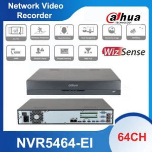 Dahua NVR5464-EI 64CH 4SATA WizSense 4K NVR 32MP Network Video Recorder SMD Plus - Picture 1 of 9