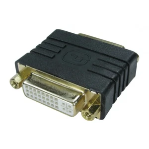 DVI-I Coupler 29pin female Connector Joins 2 DVI cables Gender Changer Dual Link - Picture 1 of 2