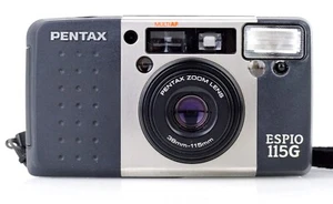 Point & Shoot Panorama Kompaktkamera PENTAX ESPIO 115G Zoom Objektiv 38-115mm - Picture 1 of 8