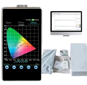Portable Spectrum Illuminance Meter Spectrometer with 380-780nm Accuracy ±0.5nm - Picture 1 of 20