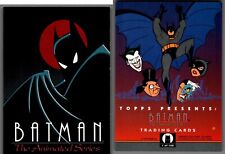 1992 DC, Batman the Animated Series, #1/100 Topps Presents Batman