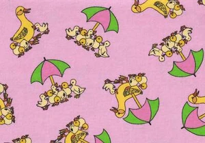 Manta hecha a mano, trapo eructo/manta de seguridad y patos babero - Imagen 1 de 3