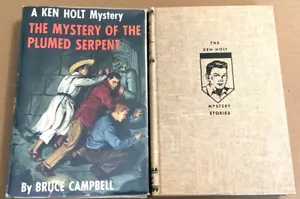 VG 1962 HC DJ First Edition Ken Holt #17 Plumed Serpent Bruce Campbell - Picture 1 of 11