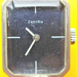 DAMEN ARMBANDUHR, "Zentra", Edelstahl, gute Funktion - Bild 1 von 6
