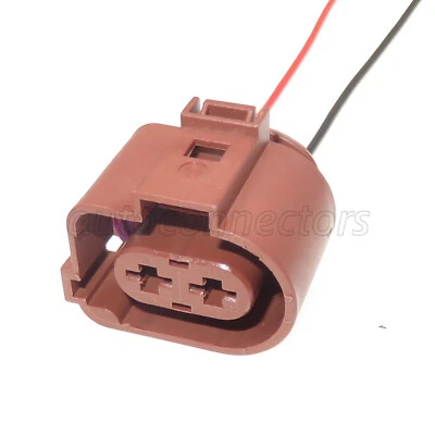 For Audi A6 C6 Rear Electric Parking Brake Motor Connector Harness 3B0973752A - Image 1 of 2