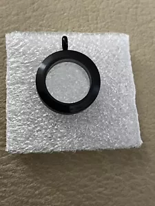 Auténtico medallón Origami Owl mediano negro con bisagras - NUEVO libre de humo - Imagen 1 de 1