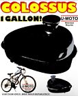 NEW 1 GALLON GAS TANK FOR DIY 2-STROKE 66CC/80CC MOTORIZED BICYCLE KIT AND BIKES