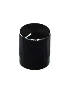 100pz Manopola Alluminio φ14x16mm (14x16mm 14x16) 18T Tipo Inserto Colore Nero - Foto 1 di 5