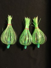 High Percentage Salmon Trolling Flies Green Dragon Series Pack of 3 -4” Unrigged
