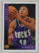 1993-94 NBA Vin Baker Upper Deck #330 Rookie Card