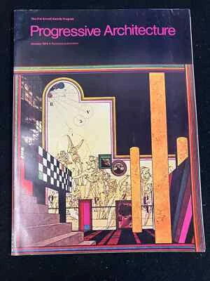 1974 PROGRESSIVE ARCHITECTURE MAGAZINE 21ST ANNUAL DESIGN AWARDS, JANUARY - Image 1 of 4