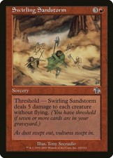 1X Swirling Sandstorm Judgment NM/EX MTG CARD