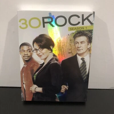 30 Rock Season 1  DVD First Season TV Show Tina Fey Tracy Morgan New Sealed Foto 1 de 4