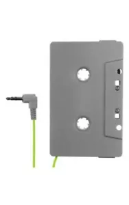 Adaptador de cinta de casete de audio auxiliar para iPod iPhone Samsung - Imagen 1 de 3