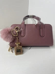 Women’s Purse Wallet Crossbody ( Mauve Pink ) - Picture 1 of 9