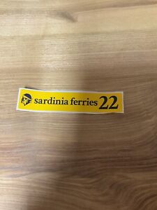 Sardinia Corsica ferries Aufkleber Sticker 2022