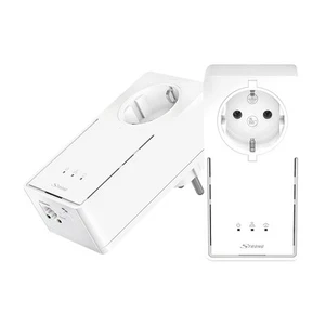 STRONG Powerline 2000 Kit Adapter sieciowy (do 2000 Mbit DUO/S, zintegrowany Stec - Zdjęcie 1 z 7