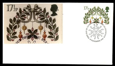 Mayfairstamps Great Britain FDC 1980 Christmas Decorations First Day Cover aau_6 - Image 1 of 2